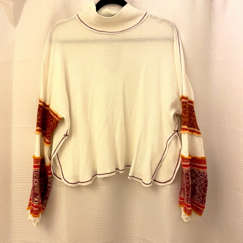 Free people long sleeve blouse (S)